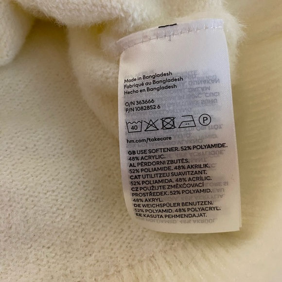 Divided Soft Cream Women's Sweater - Picture 8 of 10